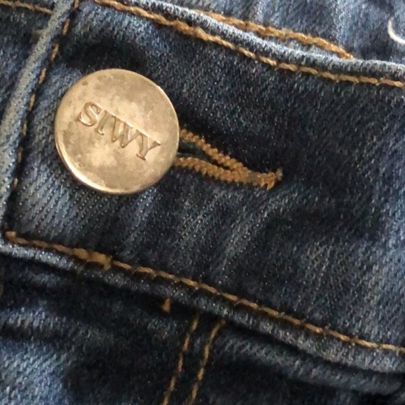 MADE IN USA 🇺🇸 SIWY LAUREN STYLE SKINNY JEANS 28x27 ⭐️ - Picture 14 of 14